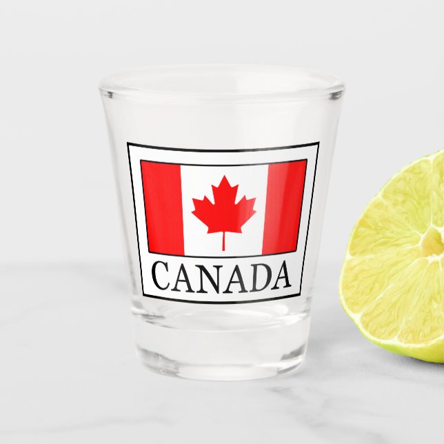 Vaso De Chupito Canadá (Anverso)