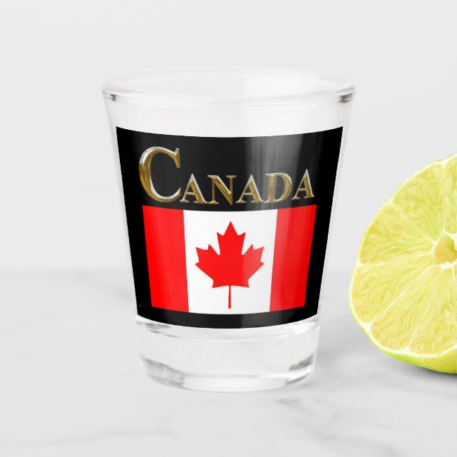 VASO DE CHUPITO CANADÁ (Anverso)