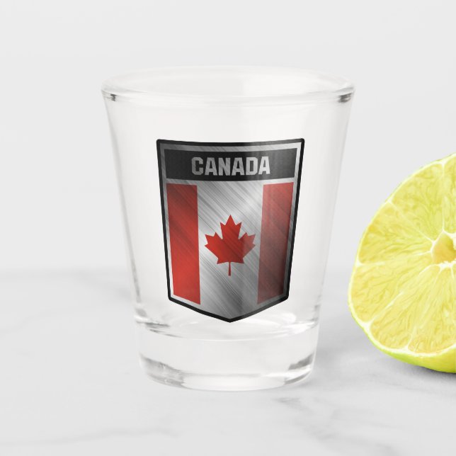 Vaso De Chupito Canadá (Anverso)