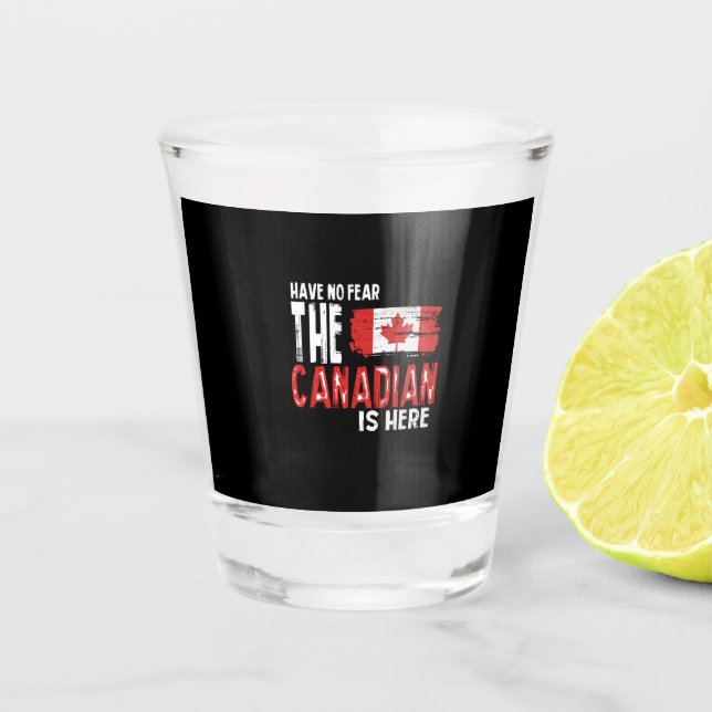 Vaso De Chupito Canadá (Anverso)