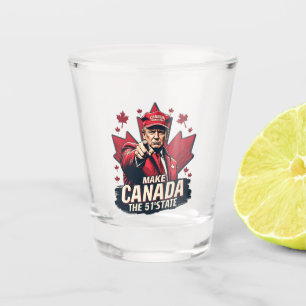 Vaso De Chupito Canadá: el 51° Estado Trump Canadá