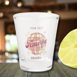 Vaso De Chupito Canarios de Tenerife España fiestas de vacaciones