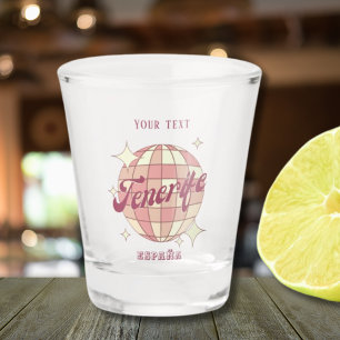 Vaso De Chupito Canarios de Tenerife España fiestas de vacaciones