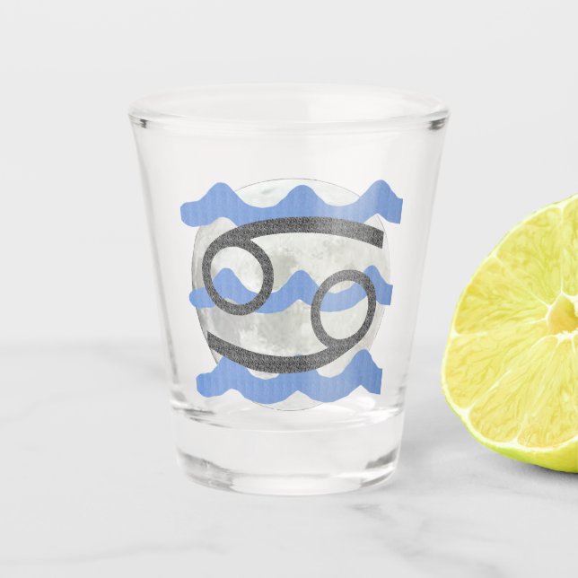 Vaso De Chupito Cancer (Anverso)