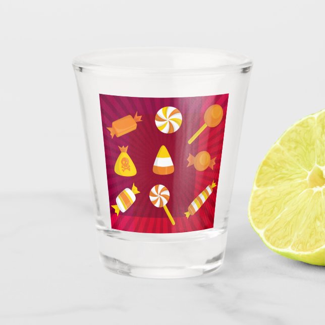 Vaso De Chupito Candy de Halloween de PopArt (Anverso)