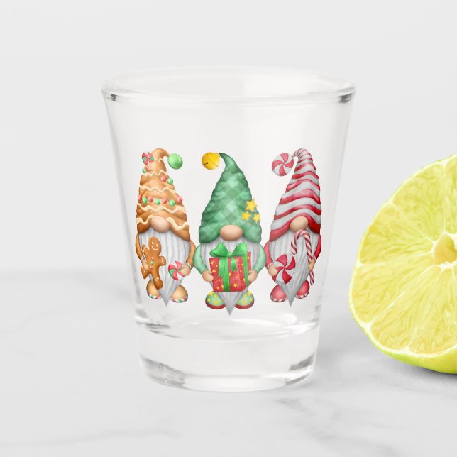 Vaso De Chupito Candy Gnomes Shot Glass (Anverso)