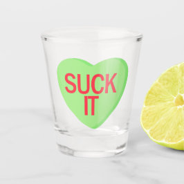 Vaso De Chupito Candy Heart - SUCK IT