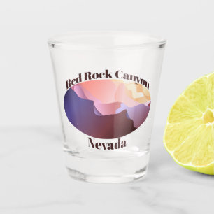 Vaso De Chupito Cañón de Rock Rojo, Nevada
