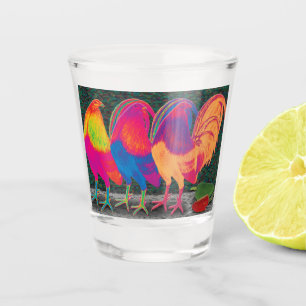 Vaso De Chupito Cantina Roosters