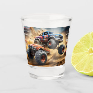 Vaso De Chupito Caos en las ruedas: Monster Truck Smash Derby