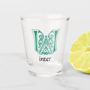 Vaso De Chupito Capital decorativa Botánica Medieval W