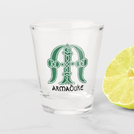 Vaso De Chupito Capital decorativa del nudo celta del siglo XVI M