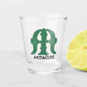 Vaso De Chupito Capital decorativa del nudo celta del siglo XVI M