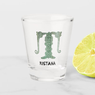 Vaso De Chupito Capital decorativa del nudo celta del siglo XVI T
