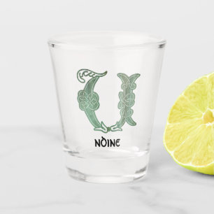 Vaso De Chupito Capital decorativa del nudo celta del siglo XVI U