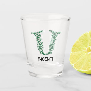 Vaso De Chupito Capital decorativa del nudo celta del siglo XVI V