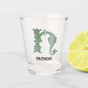 Vaso De Chupito Capital decorativa H del nudo celta del siglo XVI