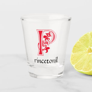 Vaso De Chupito Capital decorativo Botánico Medieval P