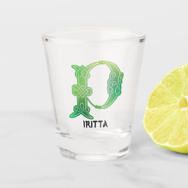 Vaso De Chupito Capital decorativo del nudo celta del siglo XVI P