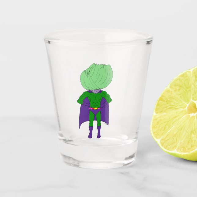 Vaso De Chupito Capitán Cabbage (Anverso)
