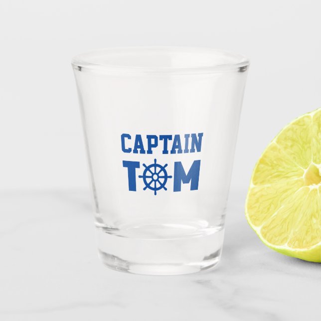 Vaso De Chupito Capitán Tom (Anverso)