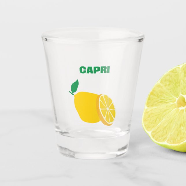 Vaso De Chupito Capri Glass (Anverso)