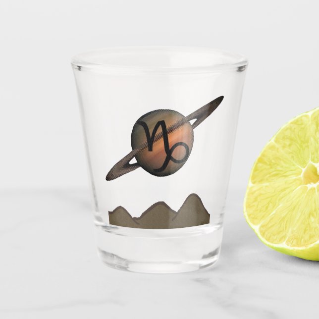 Vaso De Chupito Capricornio (Anverso)