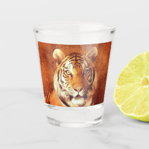Vaso De Chupito Cara de tigre