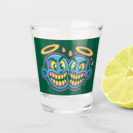 Vaso De Chupito Caras sonrientes.