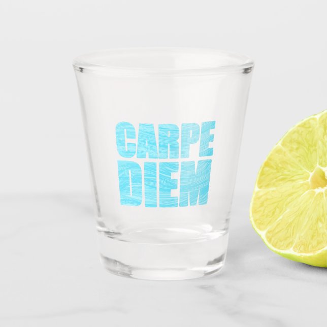 Vaso De Chupito Carpe Diem Glass Shot (Anverso)