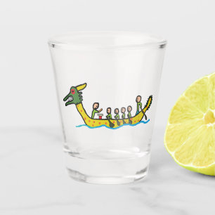 Vaso De Chupito Carreras del barco Dragon