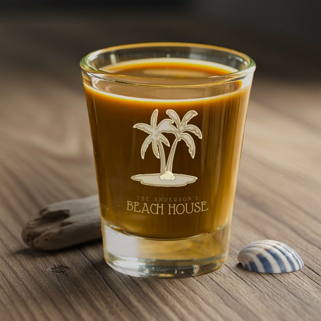 Vaso De Chupito Casa de Playa Palmeras Doradas ID623 (Subido por el creador)