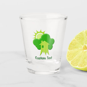 Vaso De Chupito Casa Verde