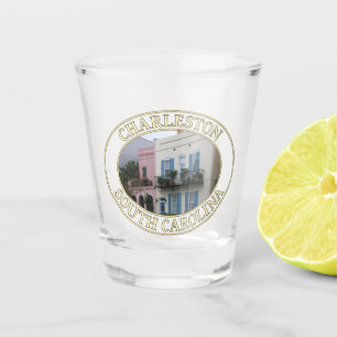 Vaso De Chupito Casas históricas de Fila Arcoiris, Charleston, SC