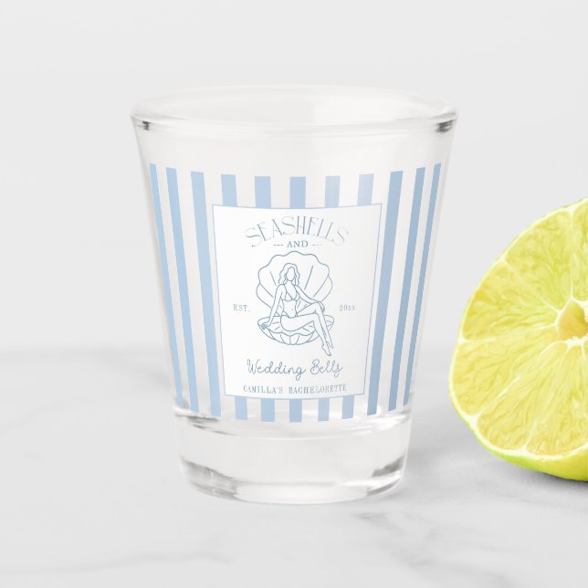 Vaso De Chupito Casas Marinas Y Bachillerato Costero De Bodas (Anverso)