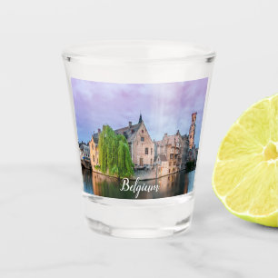 Vaso De Chupito Casco antiguo de Brujas y torre Belfry