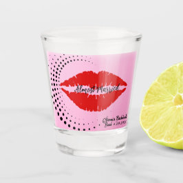 Vaso De Chupito "Casi casada" Fiesta de soltera de Hot Lips