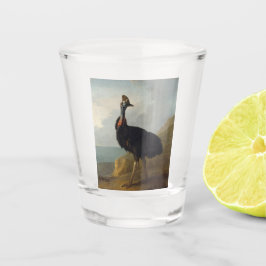 Vaso De Chupito Cassowary (pájaro australiano) (Arte de animales s