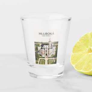 Vaso De Chupito Castillo de Hluboká República Checa