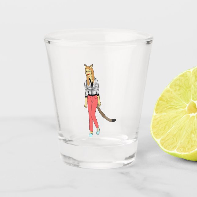 Vaso De Chupito catadora (Anverso)