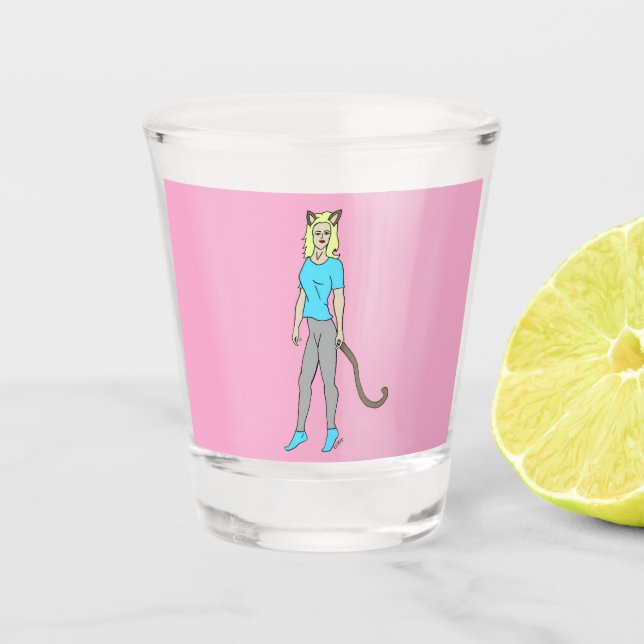 Vaso De Chupito catadora (Anverso)