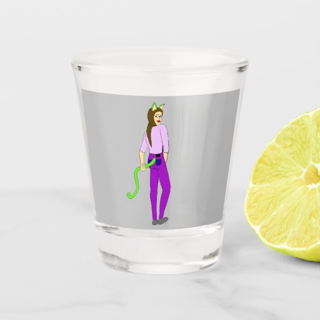 Vaso De Chupito catadora (Anverso)
