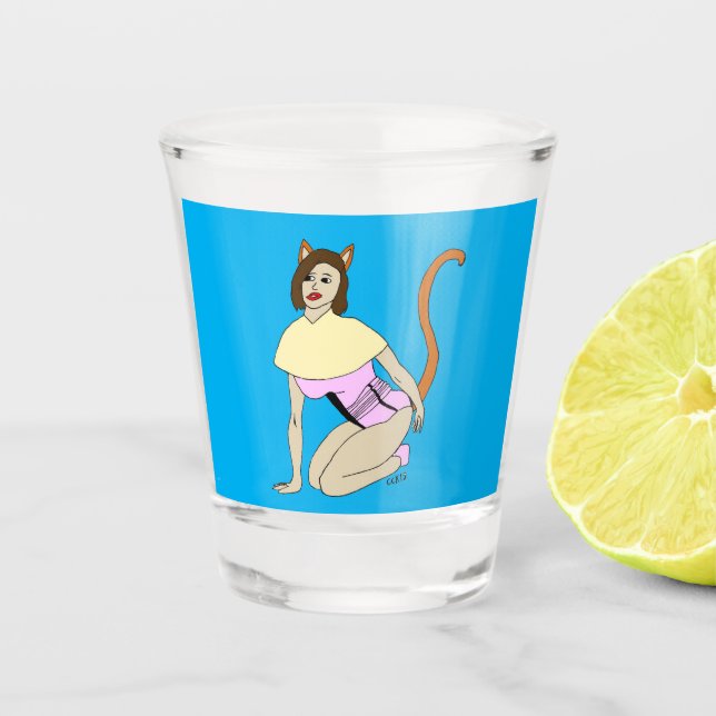 Vaso De Chupito catadora (Anverso)
