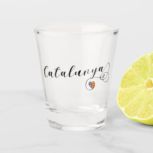 Vaso De Chupito Cataluña, Cataluña Estelada (Anverso)