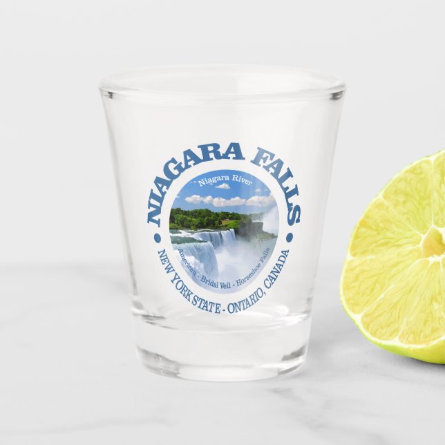 Vaso De Chupito Cataratas del Niágara (Anverso)