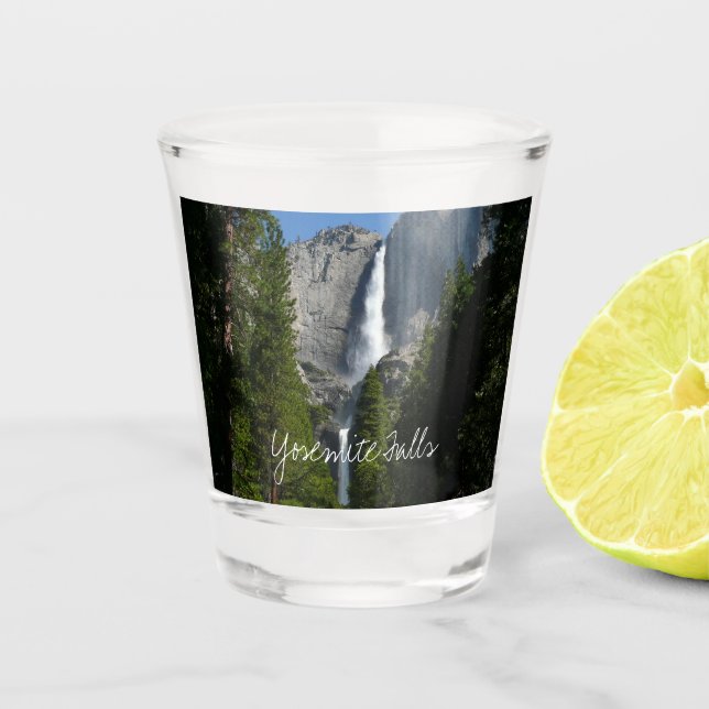 Vaso De Chupito Cataratas Yosemite II del Parque Nacional Yosemite (Anverso)