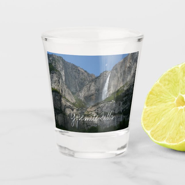 Vaso De Chupito Cataratas Yosemite III del Parque Nacional Yosemit (Anverso)