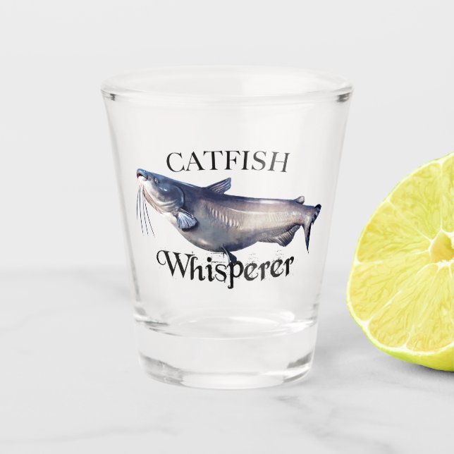 Vaso De Chupito Catfish Whisperer (Anverso)