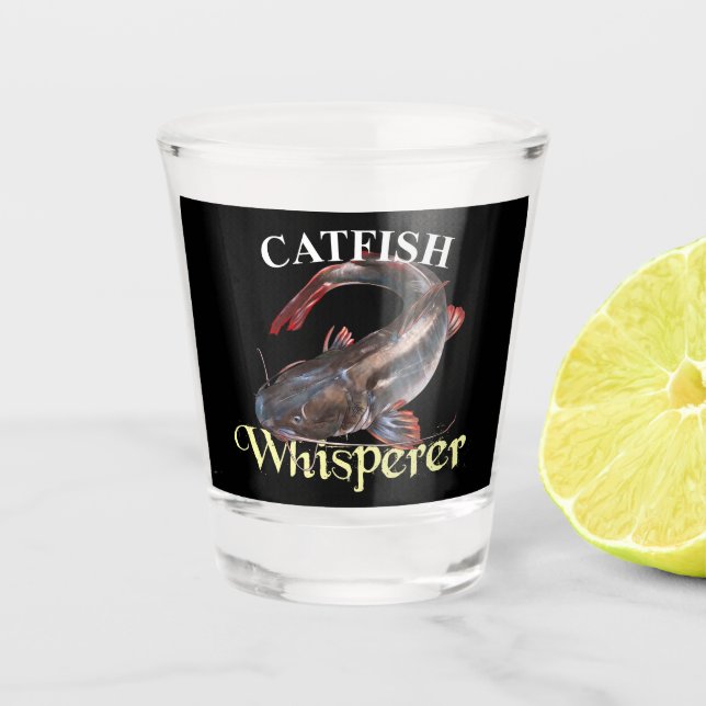 Vaso De Chupito Catfish Whisperer Dark (Anverso)