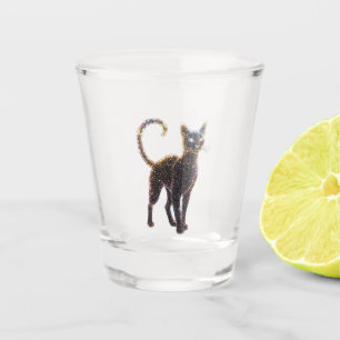 Vaso De Chupito Cats Oyes vidrio de disparo